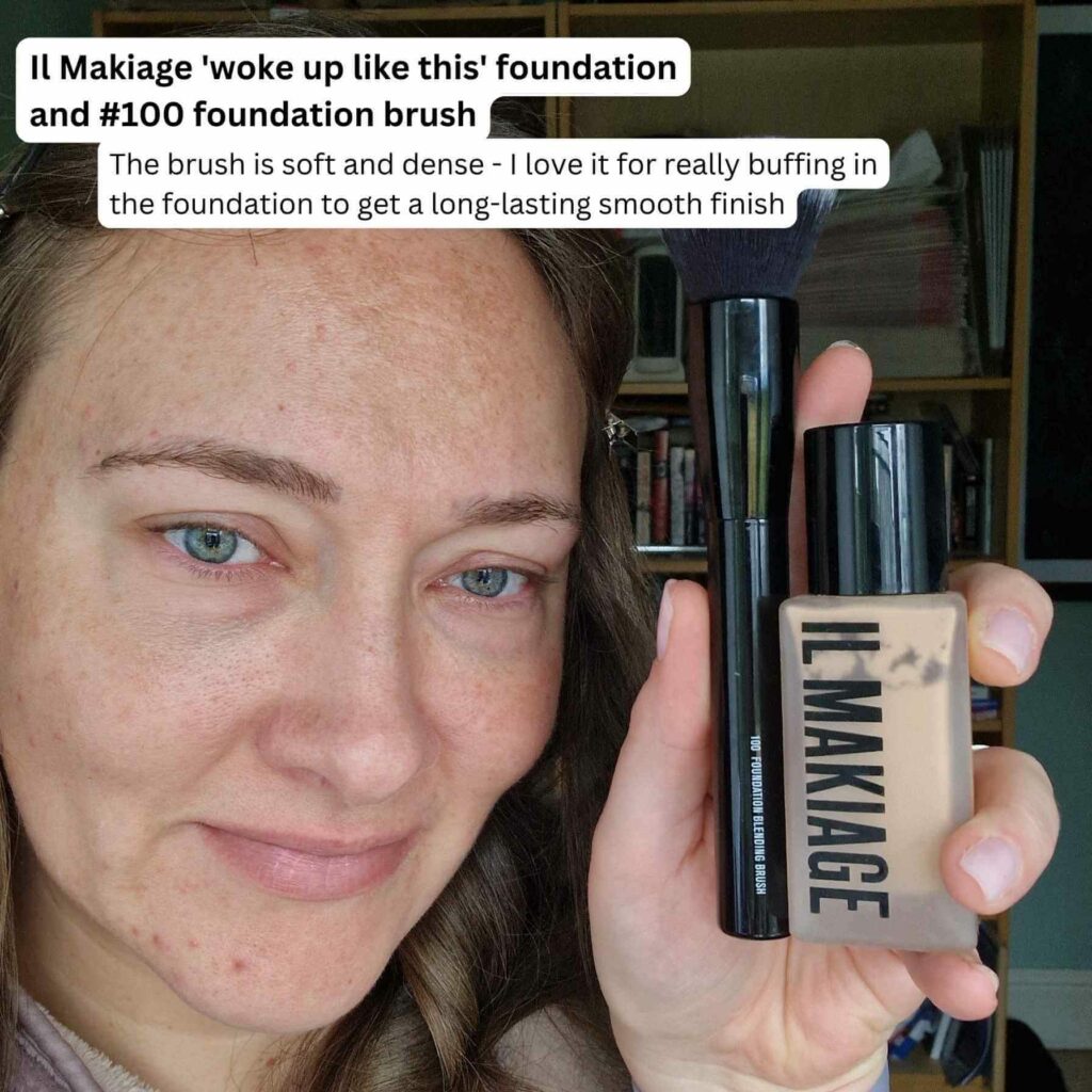 Il makiage review - using woke up like this foundation
